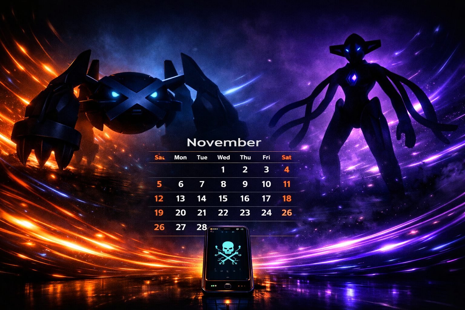 Pokemon GO November 2026 events spoofing - Pokémon GO November 2026 Events Spoofing Guide: Mega Metagross, All Four Deoxys, Shadow Tornadus & Dynamax Trails on Rooted Android